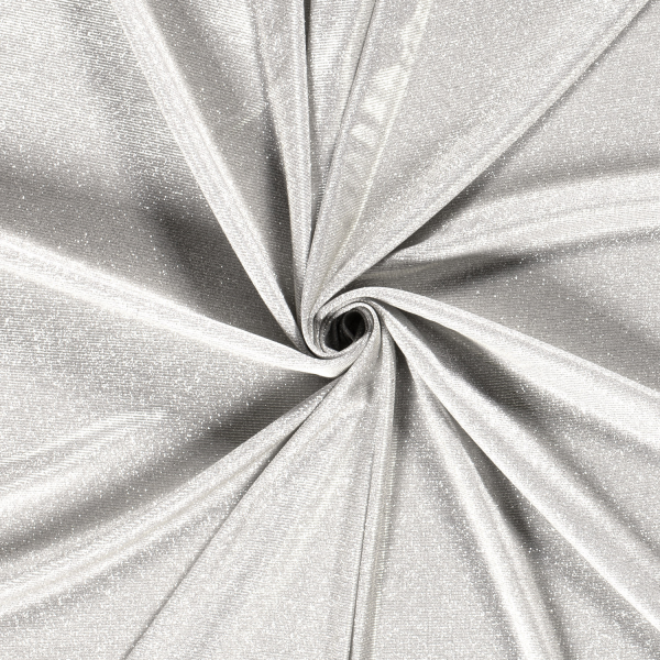 Jersey silber Glitzer