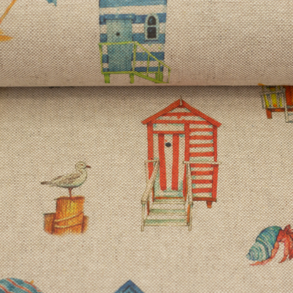 Strandbuden Canvas Leinenoptik