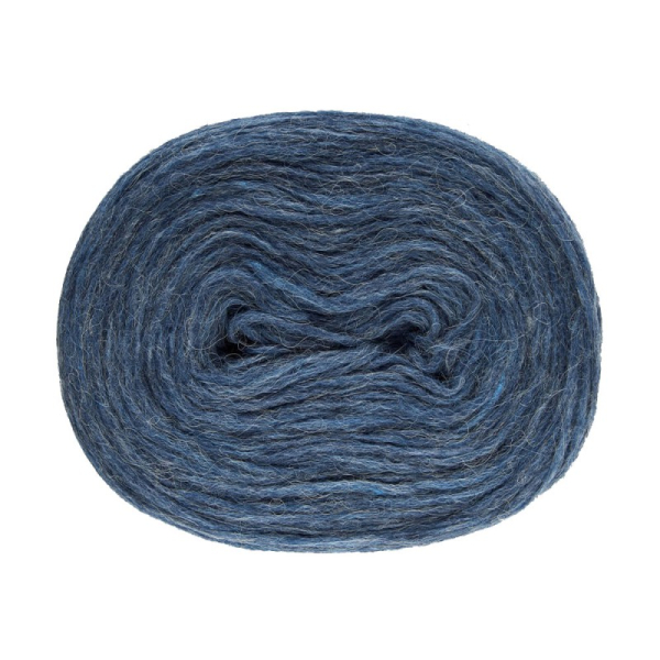 Plattenwolle (Plötulopi) jeansblau