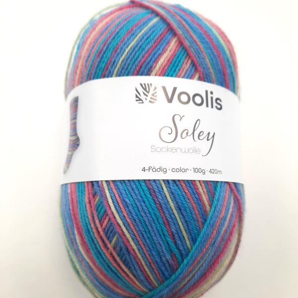 Soley blau lemone rose Farbverlauf