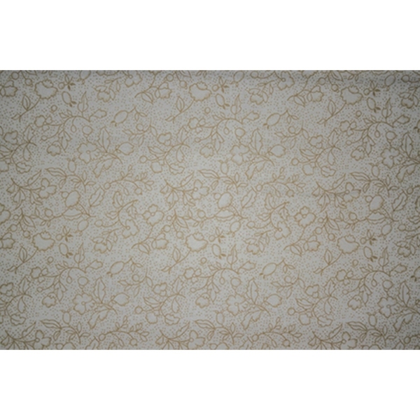 Basic Patchworkstoff Ton in Ton beige Blumen