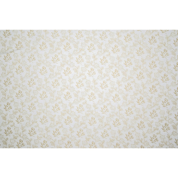 Basic Patchworkstoff Ton in Ton beige Bouquet