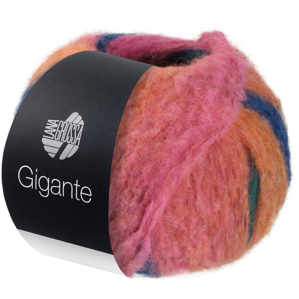 Gigante Mandarin/Petrolgrün/Pink