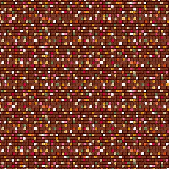 Golden Mosaic Braun & Gold Metallic