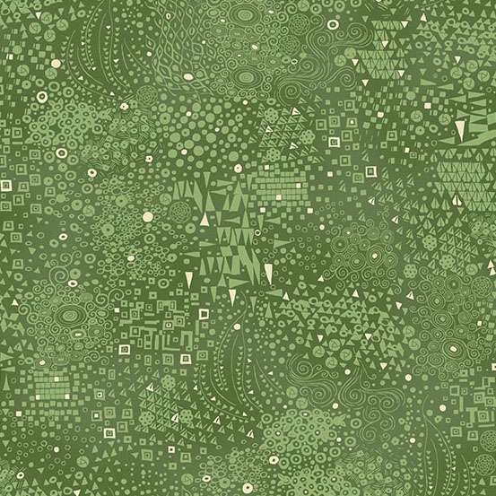 Golden Engraved Green