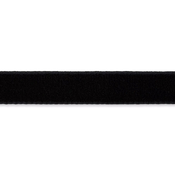 Samtband – edel, weich & vielseitig 0,9mm schwarz