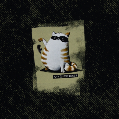 Any Questions by Thorsten Berger, French Terry Panel 85x160