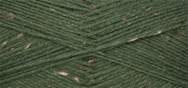 Supersocke 6-Fach Tweed olivgrün