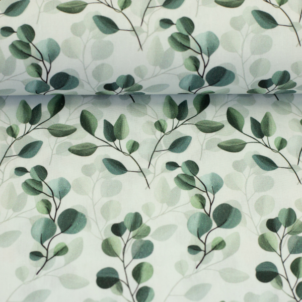 Eukalyptus grün weiss