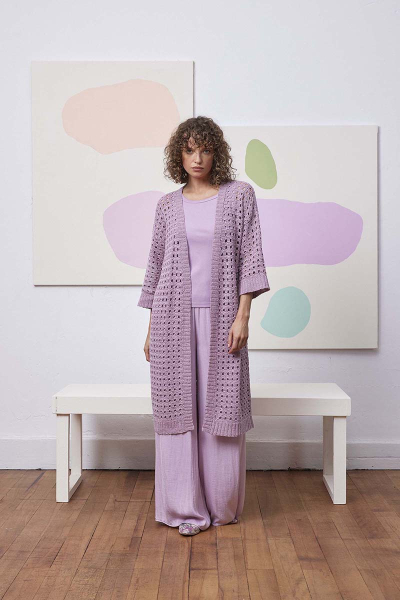 LEA JACKE GEHÄKELT | FATTO A MANO 288 Garn: Ananas