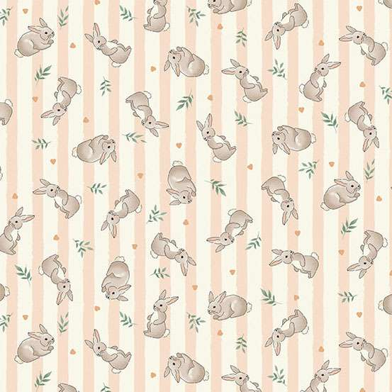 Little Ones Hasen/bunnies coral