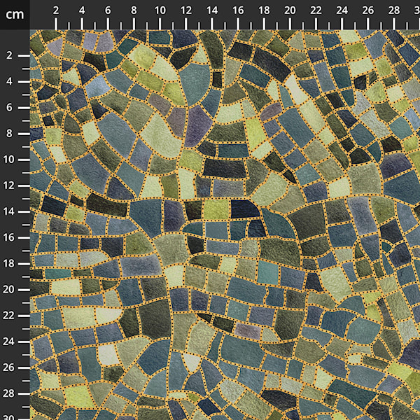 Flora & Form - Digital mit metallic gold 1L80