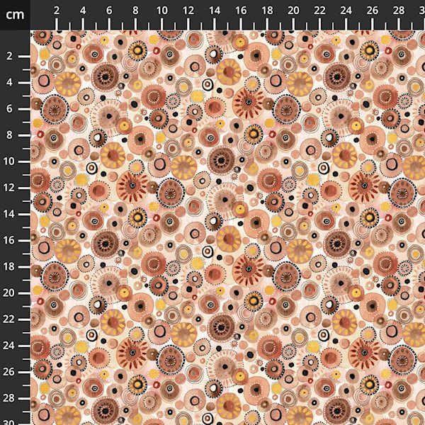 Flora & Form - Digital mit metallic gold 2F81