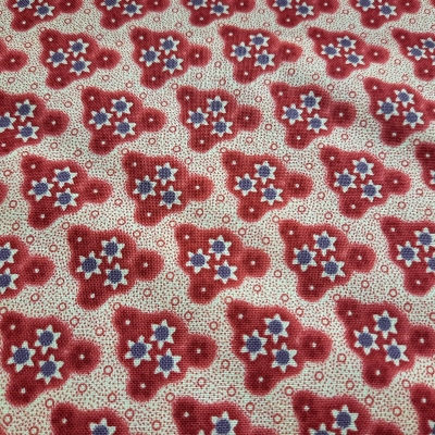 Traditioneller Patchworkstoff Edith 1840 - 1870 cent.