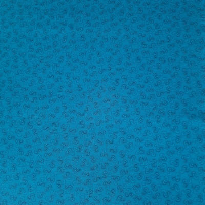 Patchworkstoff Basic dunkelblau mit Ranken