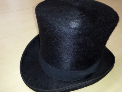 Kanninchenfell Zylinder gebürstet Gr 60