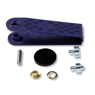 Ösen mit Scheiben gold 5mm