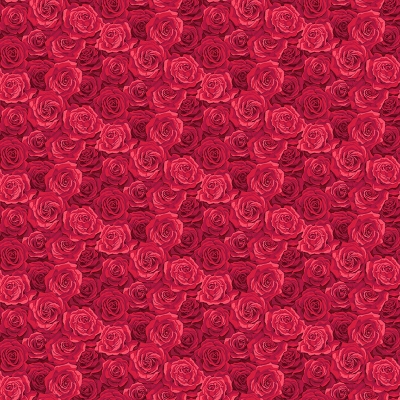 Sommer Garten Rosen rot
