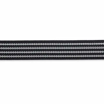 Elastic-Bund non-slip, 25mm schwarz