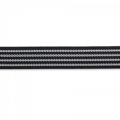 Elastic-Bund non-slip, 25mm schwarz