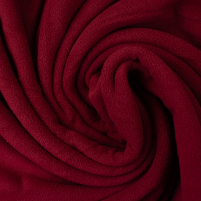 Fiona Micro-Fleece dunkelrot