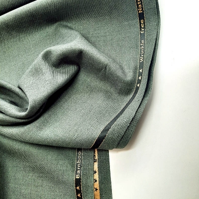 Gabardine Bambus eukalyptus Bio