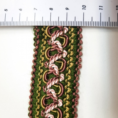 Webborte 29 mm  grün rosé