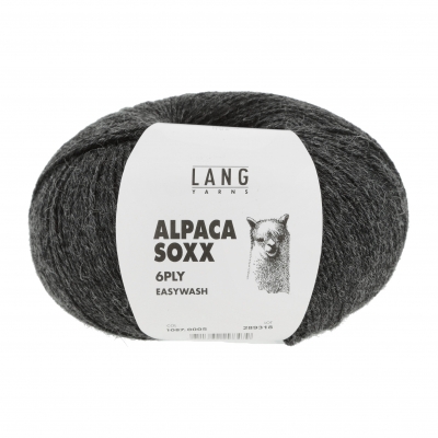 ALPACA SOXX 6-fach anthratzit 150g