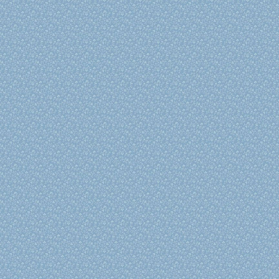 Tonal Blue Indigo pastellblau Blümchen