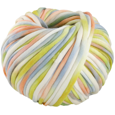 Gelato, Creme/Pastellblau/-rosa/Lachs/Grüngelb/Helloliv/-orange