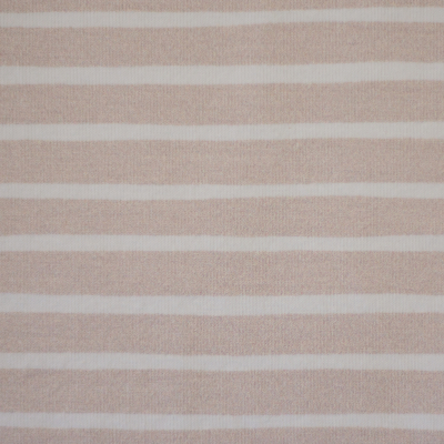 Jersey pastell rose Streifen