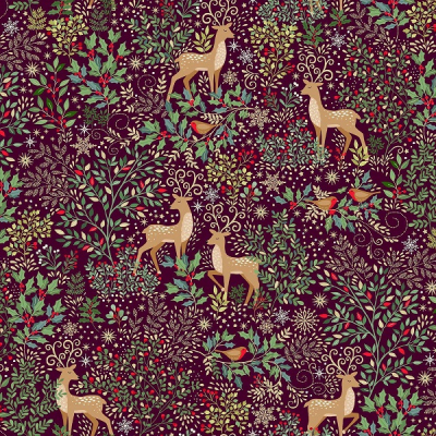Enchanted Christmas  Dasher Red by Makower