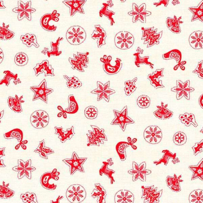 Red Scatter Scandi Christmas