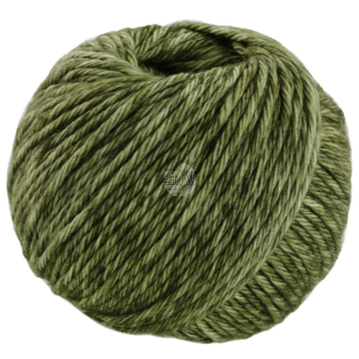 Vintage Chunky Merinowolle moosgrün