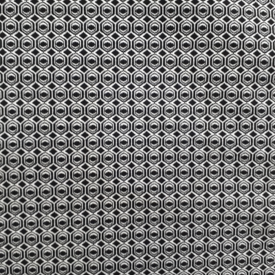 Viskose Stretch schwarz weiss