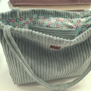 Breitcord Shopper eukalyptus