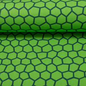 Baumwolle Mosaik Kiwi