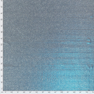 Jersey eisblau Glitzer