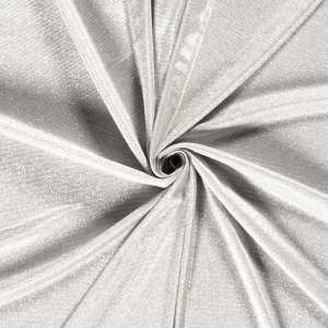Jersey silber Glitzer