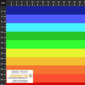 Regenbogen Streifen Jersey