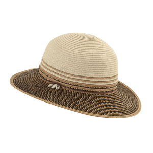 Damen Sommerhut braun natur