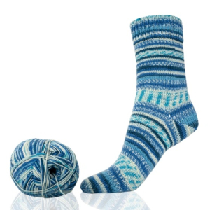 Soley blau Norwegermuster