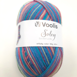 Soley blau lemone rose Farbverlauf