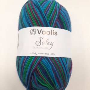 Soley blau grün beere Farbverlauf