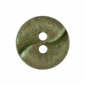 KLEINER POLYAMIDKNOPF MIT WELLE oliv 13mm