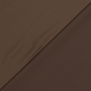 Edler Baumwollsatin mocca braun