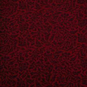 Merino Jacuard weinrot von Hilco