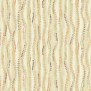 Golden Stripe Cream & Gold Metallic