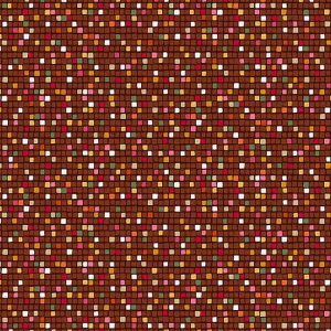 Golden Mosaic Braun & Gold Metallic