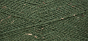 Supersocke 6-Fach Tweed olivgrün